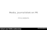 Media, journalistiek en PR