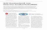 NsVP Kennisnetwerk voor Duurzame Inzetbaarheid (NKDI). Artikel Roel Cremer, F-MEX KennisConnect