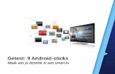 Getest: 9 Android-sticks