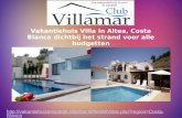 Vakantiehuis Villa in Altea, Costa Blanca dichtbij het strand voor alle budgetten