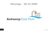 Press Release 10 12 2009 Antwerp East Port