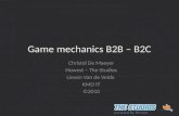 Game mechanics b2bb2c