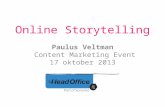 Online Storytelling - Head Office NL Content Marketing Experience