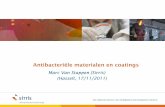 2011 11-17-smart coating workshop - antibacterieel - nieuwe materialen en oppervlaktebehandelingen helpen hygiëne - sirris