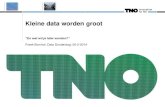 Freek Bomhof - Kleine Data Worden Groot