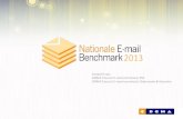 Nationale E-mail Benchmark 2013