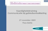 Training Communicatie Participatie Muad2009