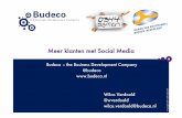Meer klanten met social media - Budeco - the Business Development Company