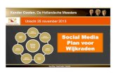 Social Media Plan Wijkraden Utrecht