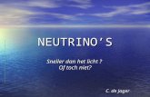 10 snelle-neutrinos