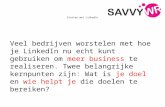 LinkedIn training SavvyWR
