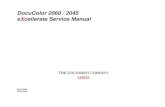 XEROX DocuColor 2045/2060 service manal