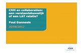 [Dutch] CRM en collaboration: een verstandshuwelijk of een LAT-relatie?