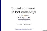070526 (Wr) V1 Didactisch Gebruik Social Software Symposium Babylon