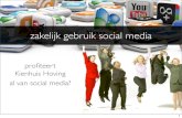 Social media presentatie Kienhuis Hoving