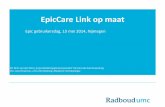 Sessie 19 EpicCareLink op maat Wim van der Meer