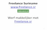Freelance Suriname - Freelance.sr
