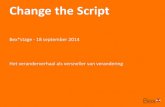 Presentatie Change the script Theo Hendriks