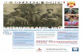 Poster kozakken komen