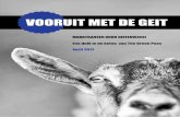 Rapport Marktkansen voor Geitenvlees - Vooruit met de Geit2012
