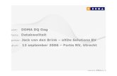 DDMA / eXDe: Datakwaliteit