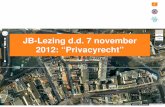 Privacylezing: "wat iedere advocaat over privacy moet weten" door Joost Gerritsen