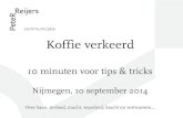 Presentatie koffie verkeerd Peter Reijers - 10 minuten voor tips & tricks