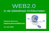 Web2.0 in de bibliotheek KHMechelen