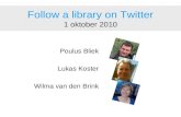 Follow a library on Twitter (in Dutch)