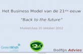 Masterclass bizz21 duurzaam 2012 10-25 - slideshare