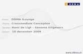 DDMA / Sanoma: Crossmedia Marketing