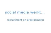 Social Media - recruitment en arbeidsmarkt