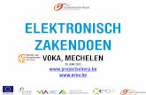Sociale Bedrijfssoftware - Elektronisch Zakendoen (E-business) -  Voka Mechelen