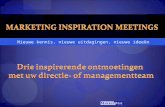 Marketing Inspiration Meetings