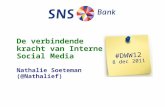 De Wereld Werft_ Workshop Interne social media_SNS Bank
