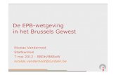 De EPB wetgeving in het Brussels gewest