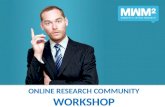 MWM2 Workshop Research Communities