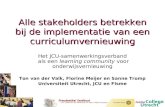 Alle stakeholders betrekken bij de implementatie van curriculumvernieuwing (ORD 2010)