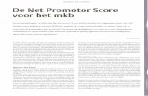 Net Promotor Score bij Kadenza