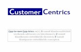 Customer centrics customer concepts