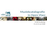Studiedag Muziekcatalografie Open Vlacc