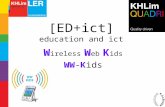 Wireless Web Kids, Het Gebruik Van Web 2.0 En Pdas In Het Basisonderwijs   Ria Bollen (1)
