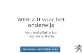 Web 2.0 In Het Onderwijs Van Installatie Tot Implementatie
