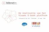 De realisatie van het Vlaams E-boek Platform