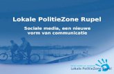 Lokale PolitieZone Rupel FB en TW