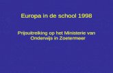 Europa in de school 1998