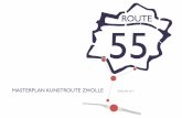 Route 55 voorstel voor Masterplan voor Zwolle kunstroute station-centrum atelier EHV*