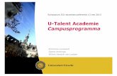 Symposium U-Talent campusprogramma