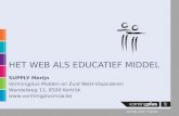 'Het web als educatief middel' - docentenavond V+MZW (30 september 2011)