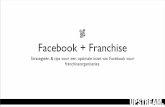De inzet van Facebook voor Franchise